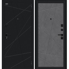 Граффити-5/SBlack Букле черное/Slate Art