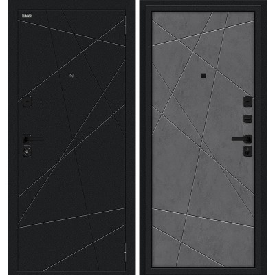 Граффити-5/SBlack Букле черное/Slate Art