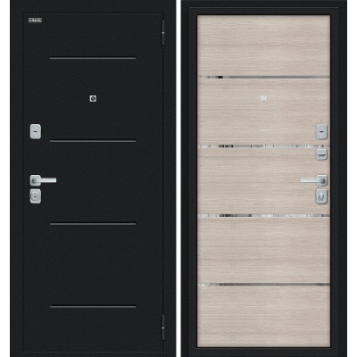 Лайн/BChrome Букле черное/Cappuccino Melinga