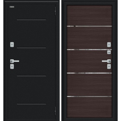 Лайн/BChrome Букле черное/Wenge Melinga