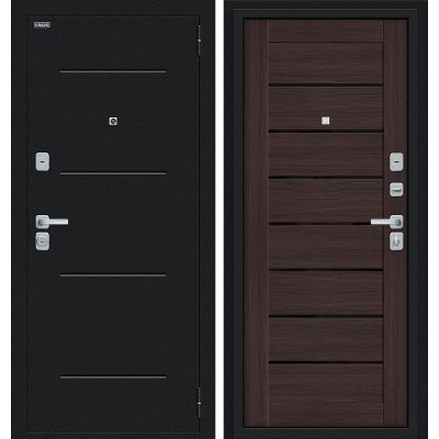 Техно/BChrome Букле черное/Wenge Melinga